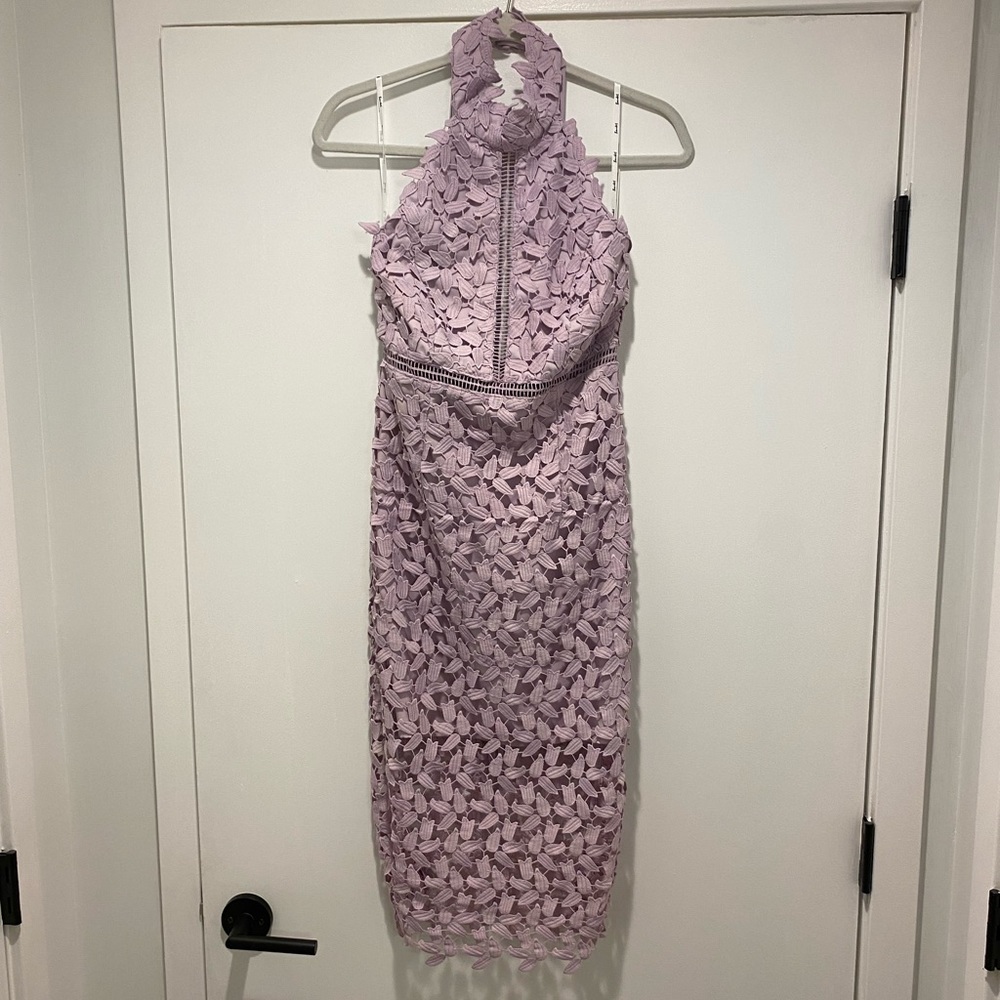 Bardot Lilac Dress